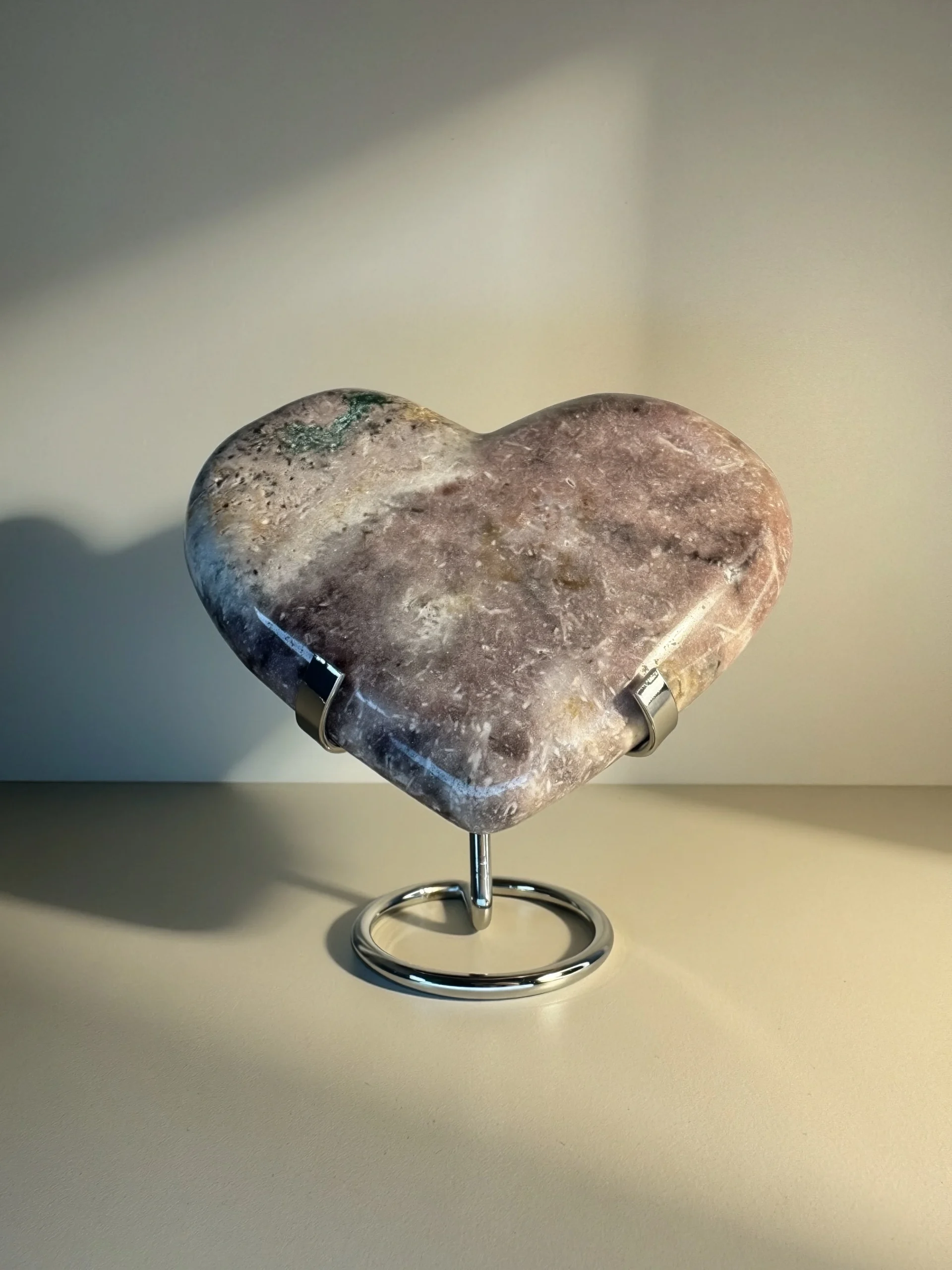 Ametyst Ružový 💖 Srdce XXL (3)