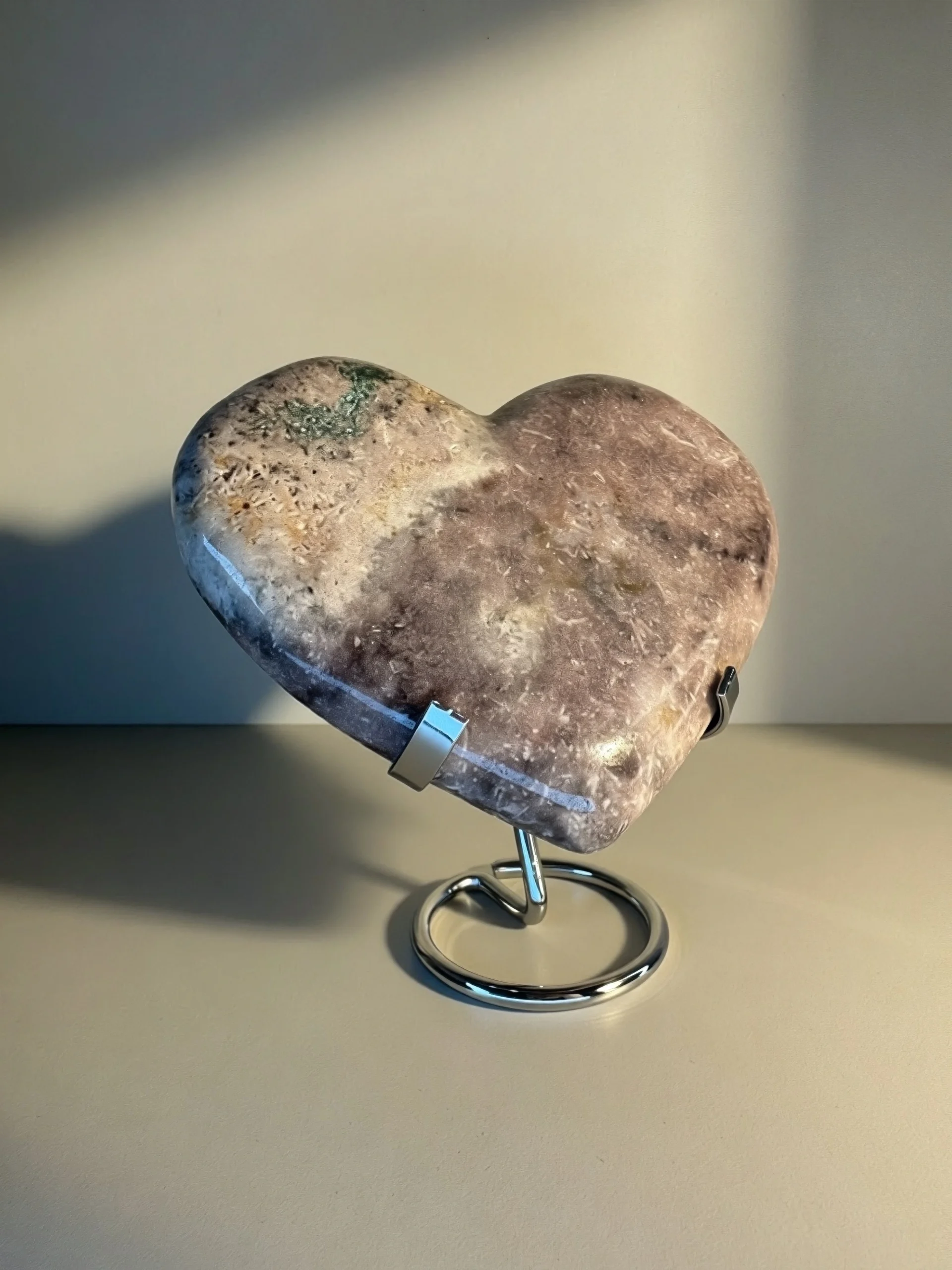 Ametyst Ružový 💖 Srdce XXL (3) – Obrázok 2