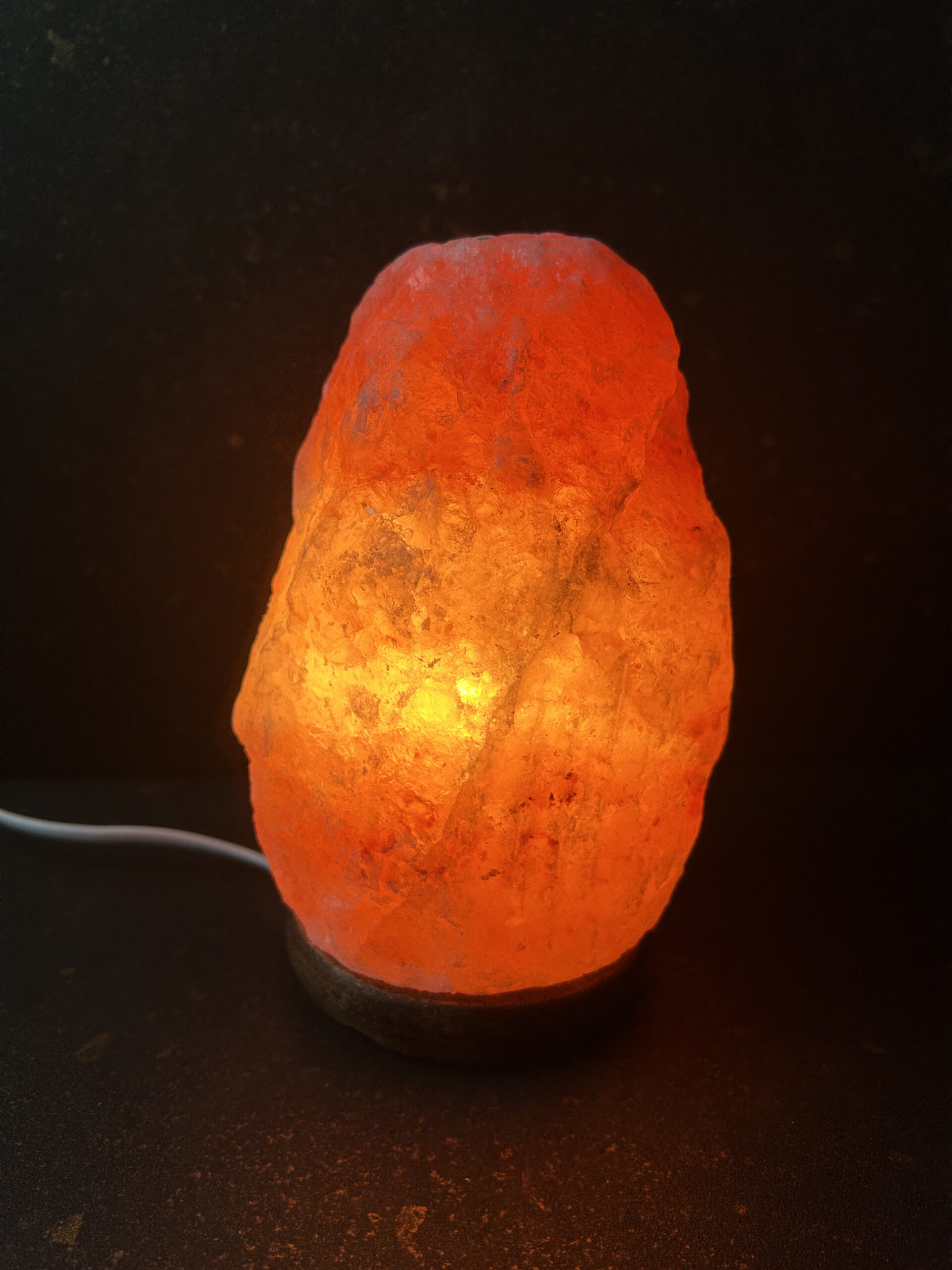 Soľná Lampa 🧡 Himalájska (20cm) – Obrázok 2